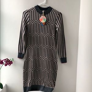 Ted Baker Knit lurex new dress